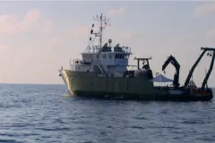 a research vessel